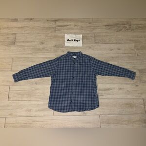 Columbia Longsleeve Plaid Shirt Men's Size XXL - 100% Cotton Oxford Button Up